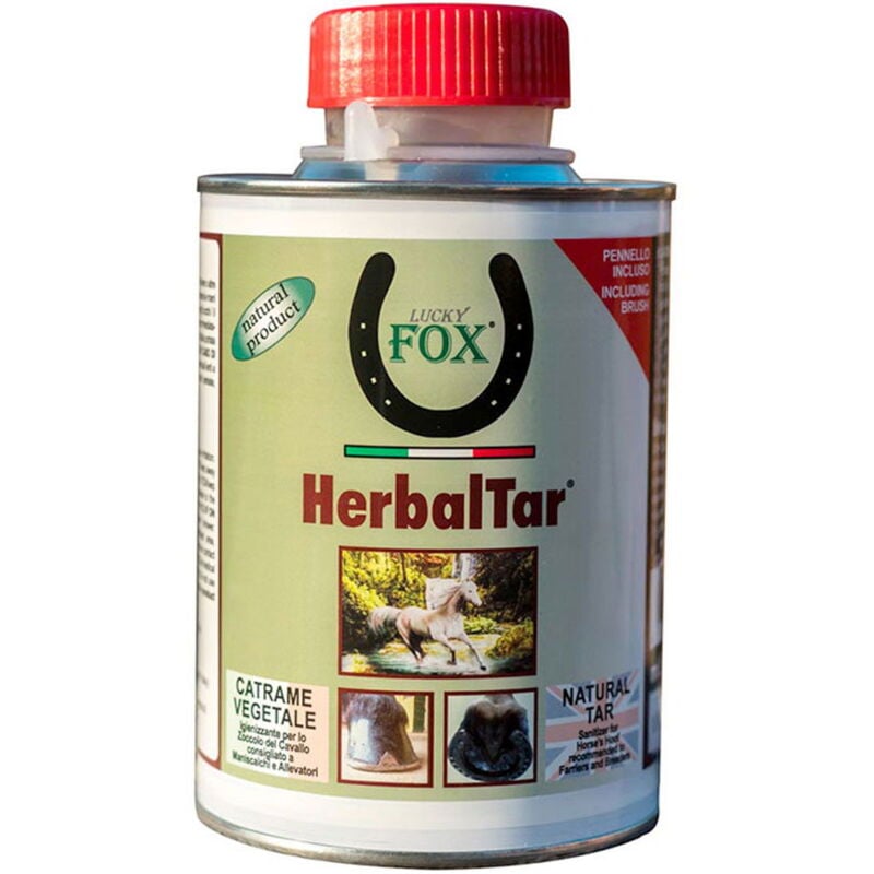 foto del prodotto herbal tar catrame vegetale igienizzante per lo zoccolo del cavallo 500 ml prodotto professionale