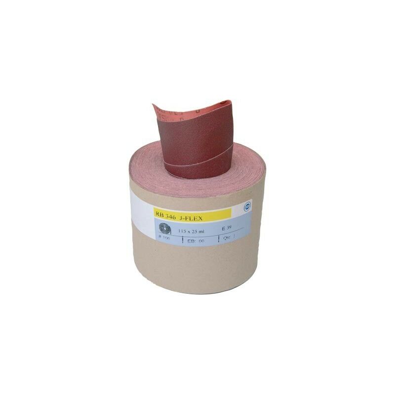 foto del prodotto hermes abrasifs hermes rb 346 j flex rotolo di tela abrasiva grana 180 115x25m 6154720