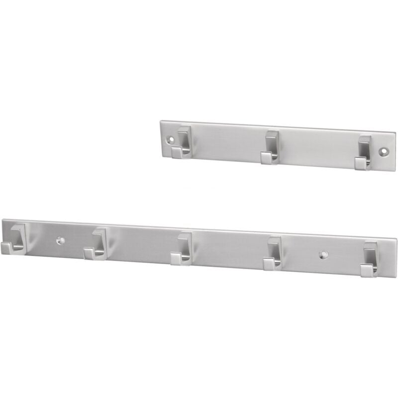 foto del prodotto hermeta porta asciugamani 3 ganci.h.35mm l.210mm alu.silver.anox.a.33.5mm