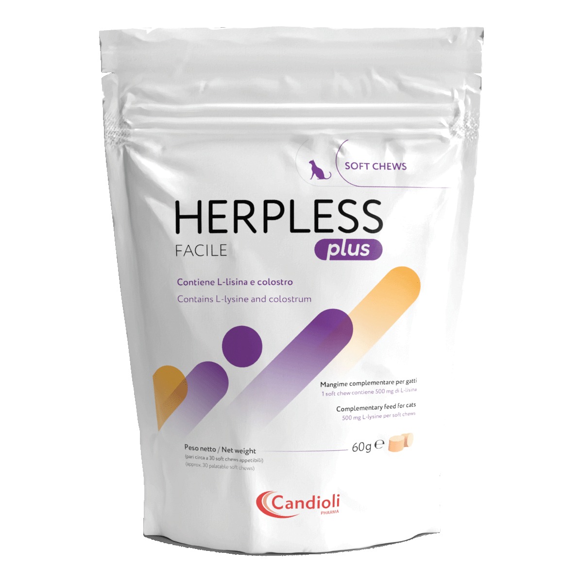 foto del prodotto herpless plus facile 30 chew