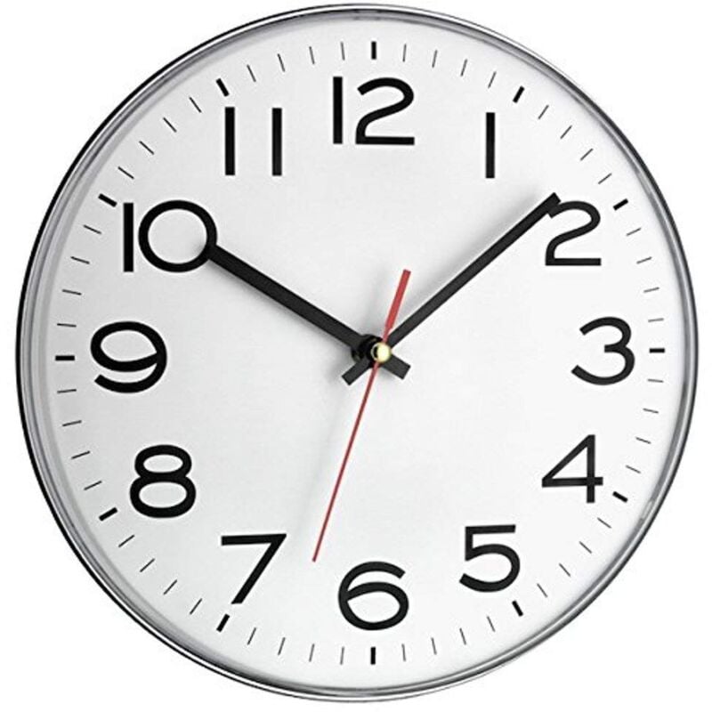 foto del prodotto herter tfa dostmann 60.3017 orologio analogico da parete bianco 