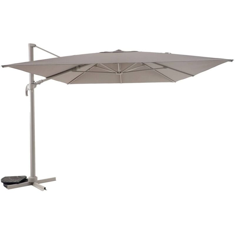 foto del prodotto hesperide ombrellone offset in lino melhia 3x3m hesp ride