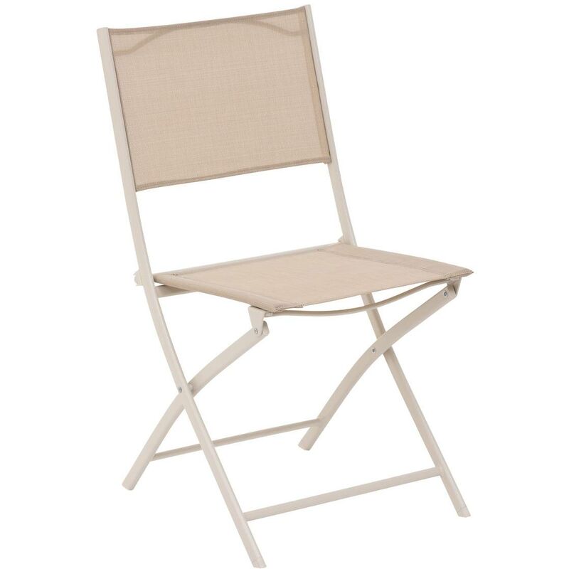immagine 0 del prodotto hesperide set di 4 sedie da giardino pieghevoli modula in lino e argilla hesp ride