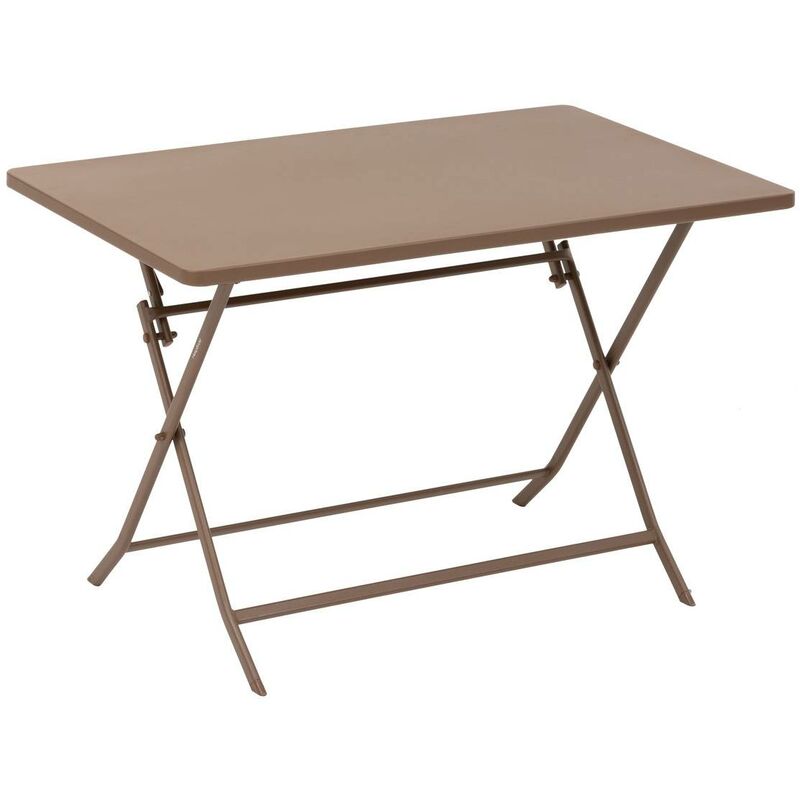 foto del prodotto hesperide tavolo da giardino pieghevole rettangolare greensboro in bronzo a 4 posti hesp ride