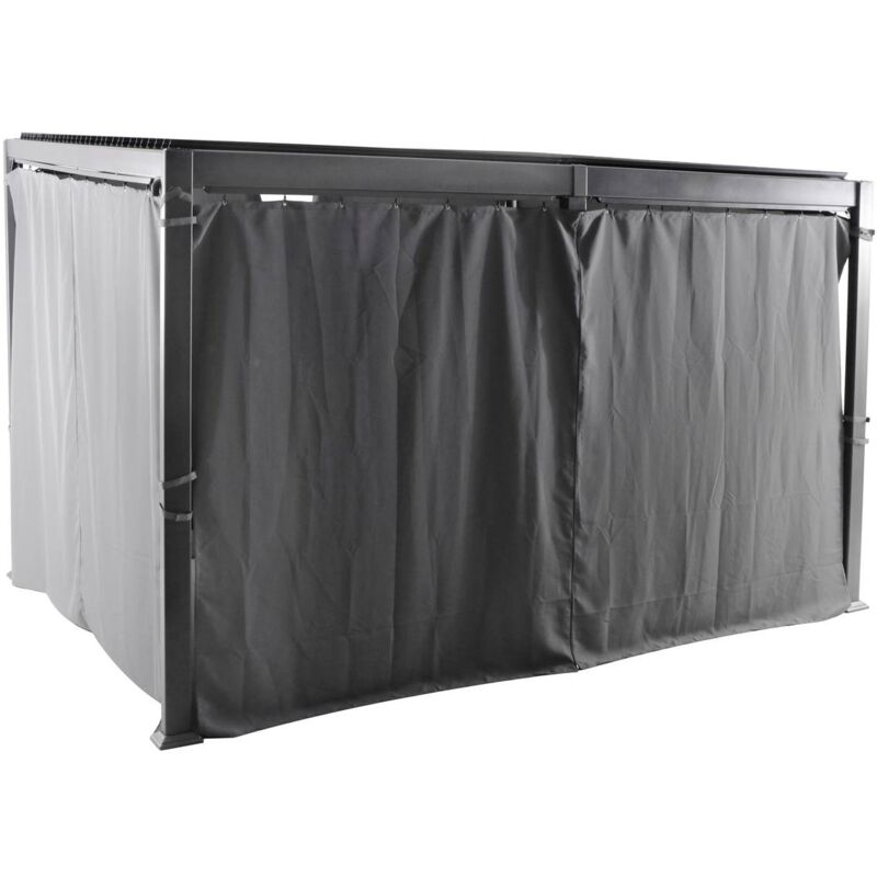 foto del prodotto hesperide tenda a pergola in ardesia avila 4x3m in poliestere hesp ride