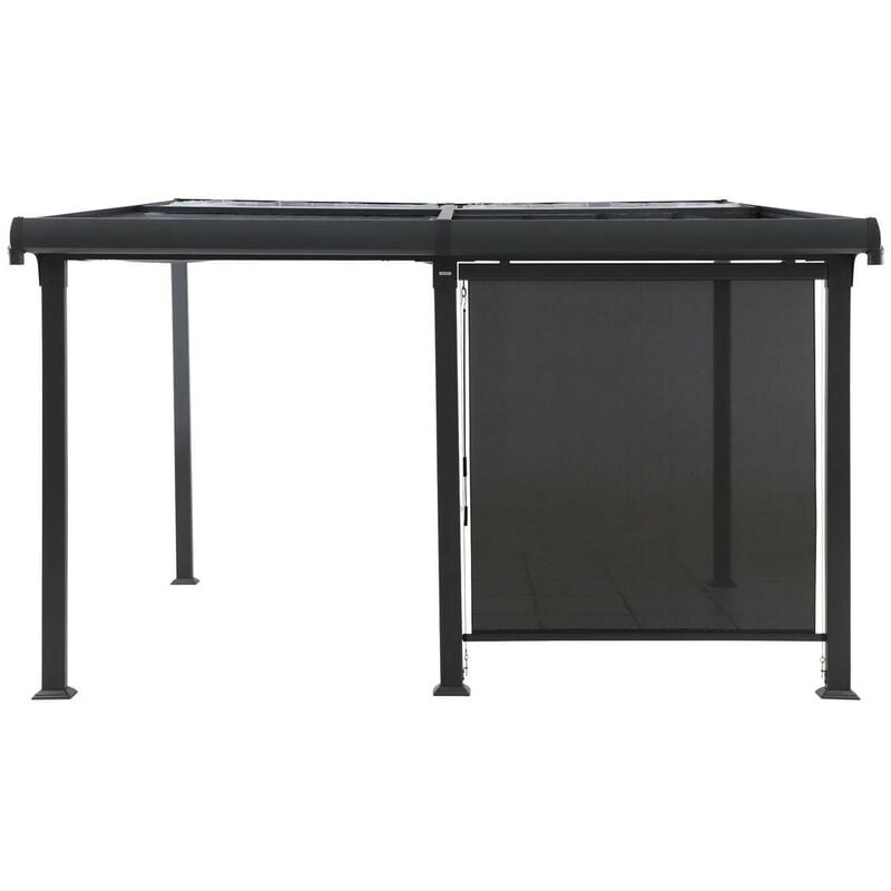 foto del prodotto hesperide tenda a pergola in ardesia enolie 4x3,5m hesp ride