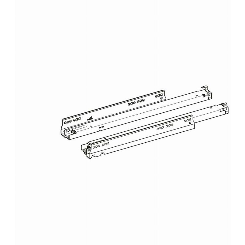 foto del prodotto hettich actro you slide l.450 40 kg silent system set 9257006