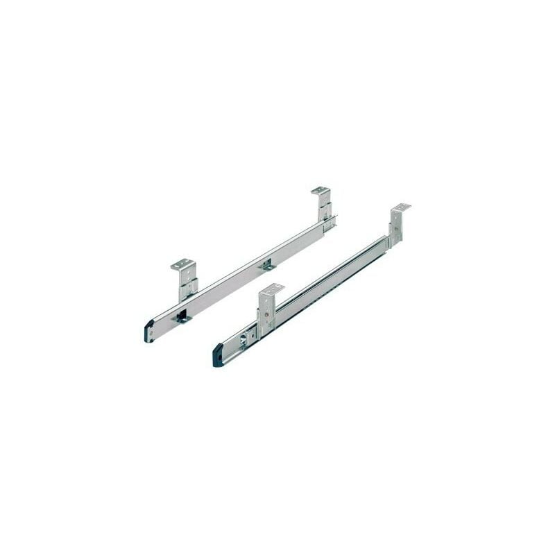 foto del prodotto hettich coppia di guide a sfera ka 3434 portata 20 kg l.400 mm per supporto tastiera scorrevole 77802