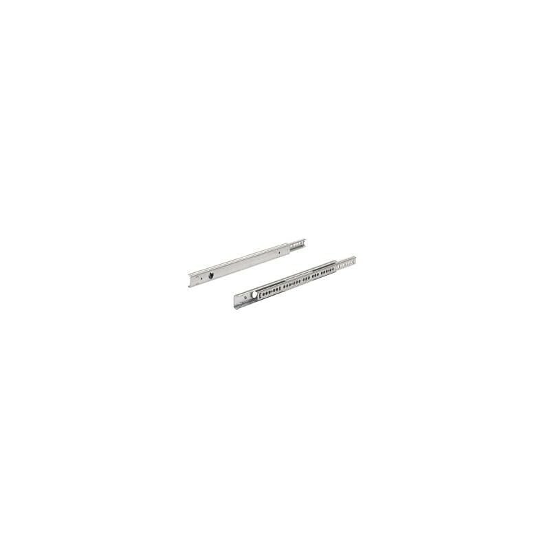 foto del prodotto hettich coppia di guide a sfere ka 270 scanalatura 27 mm l.550 mm per cassetti da 350 a 550 mm 25156