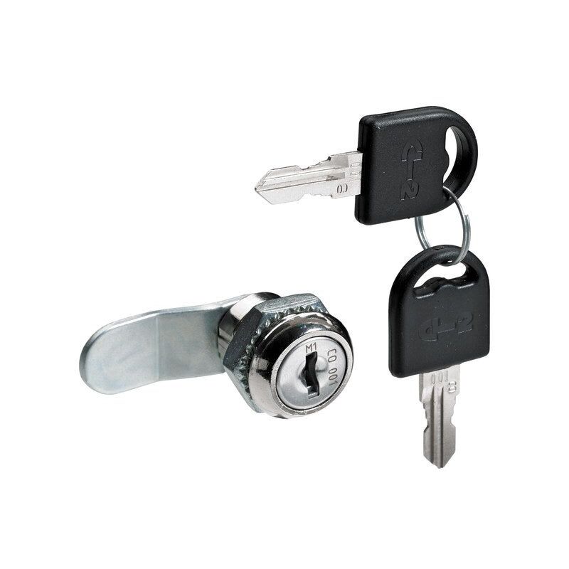 foto del prodotto hettich serratura per mobili da incasso in acciaio reversibile da 17 a 34 mm