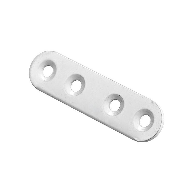 foto del prodotto hettich set di 12 gambe di montaggio in acciaio bianco l. 60 mm