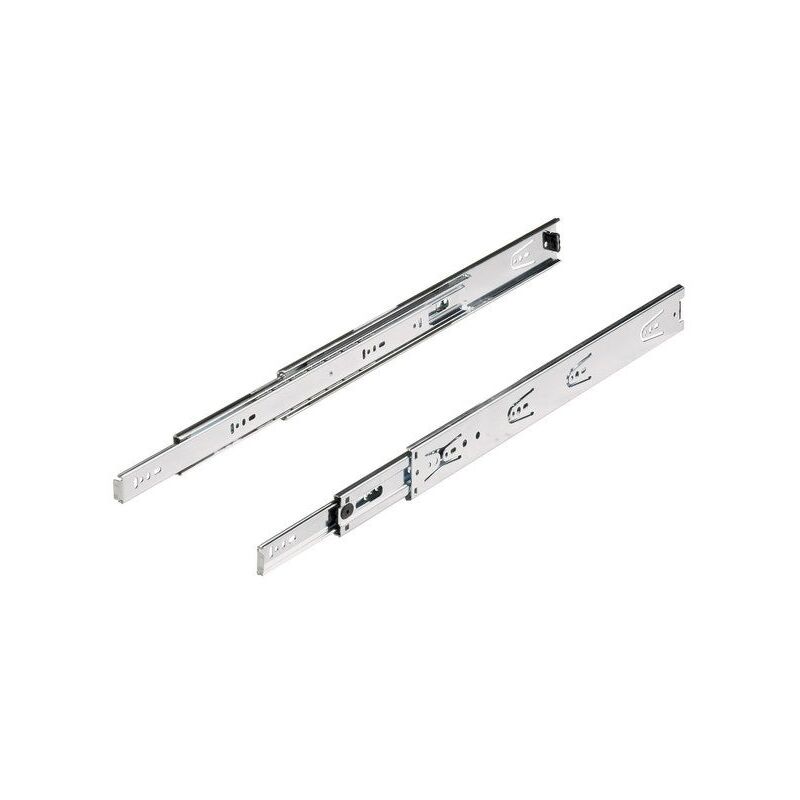 foto del prodotto hettich set di 2 guide per cassetti con cuscinetti a sfera 45 kg l.25 cm
