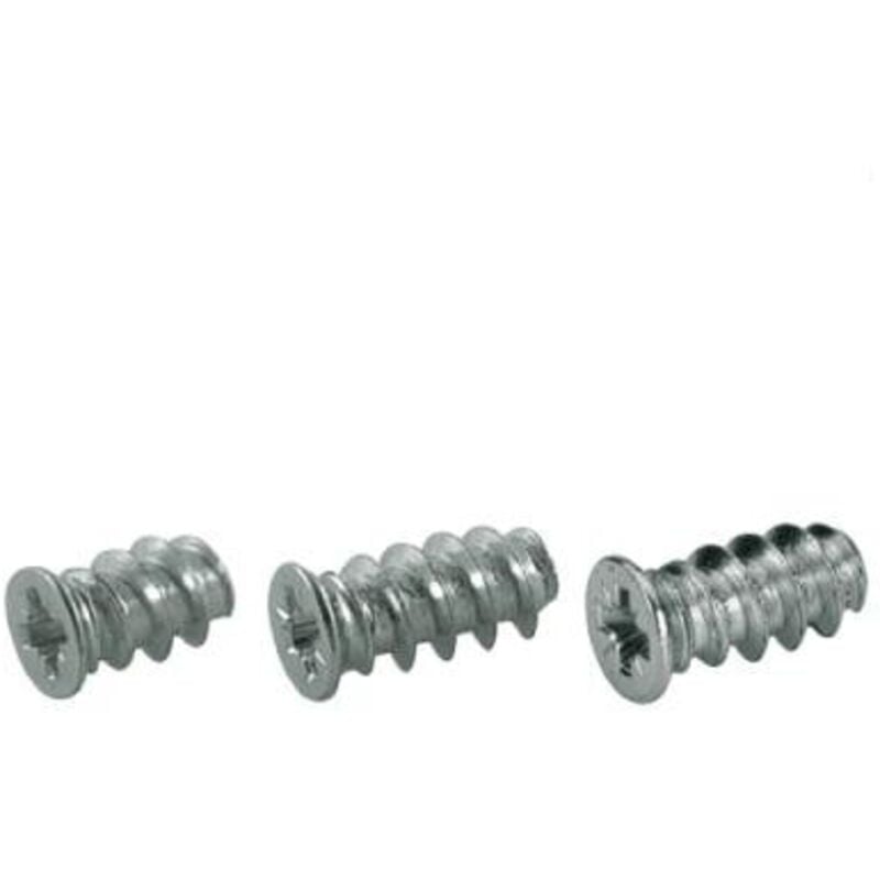 foto del prodotto hettich vite euro 6,3x10,5 mm testa svasata piatta incavo pz acciaio zincato 51264