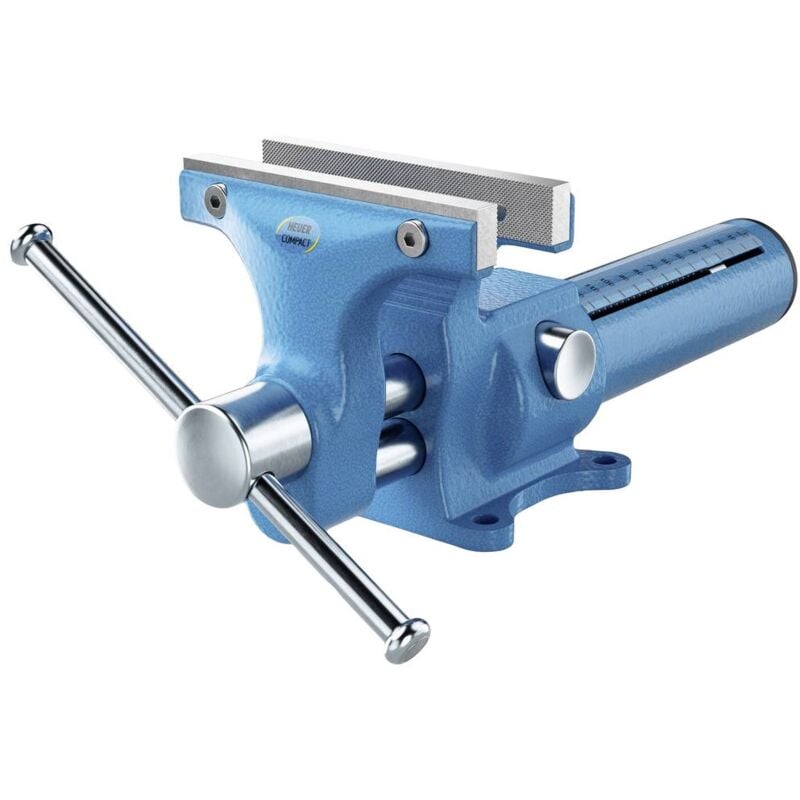 foto del prodotto heuer brockhaus compact morsa a vite 118001 larghezza becchi ganasce 120 mm apertura max. 125 mm