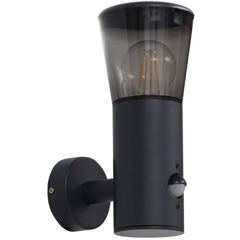 foto del prodotto heulo' in nero da alluminio - lindby