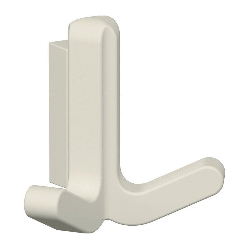 foto del prodotto hewi gancio doppio ser.477 opaco,elastico ku. tpu 99 bianco puro h.69mm