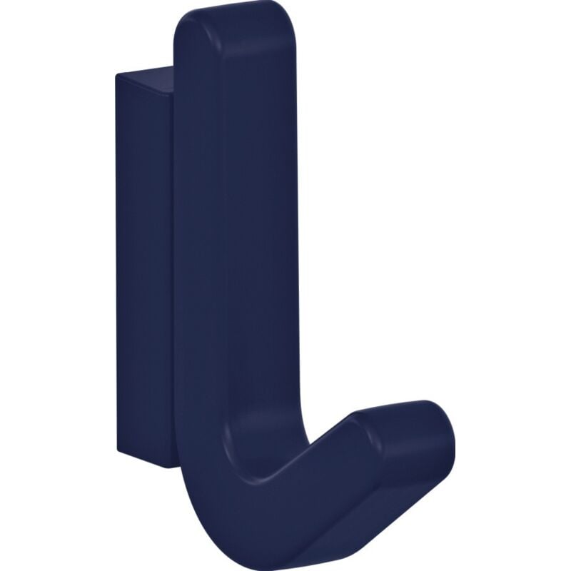 foto del prodotto hewi gancio singolo ser.477 opaco,elastico ku. tpu 50 blu acciaio h.68mm