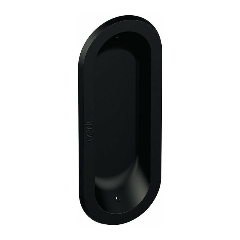 foto del prodotto hewi maniglia ad incasso 542 pa ma 90 deep black l.95mm b.38mm