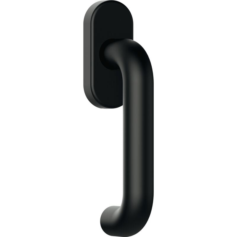 foto del prodotto hewi - maniglia per finestra 111pbfg poliammide 90 nero profondo opaco 30 mm standard