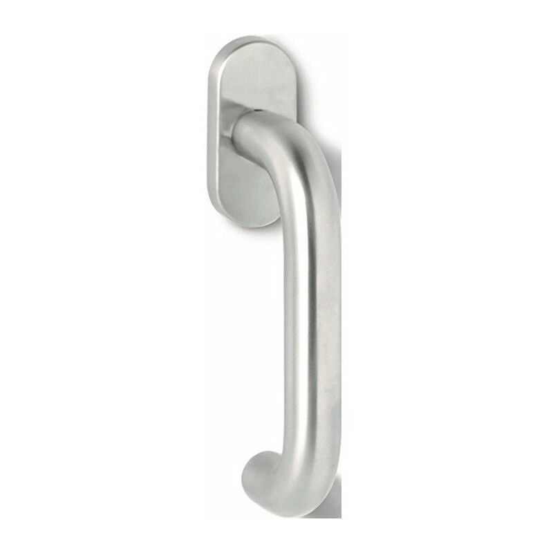 foto del prodotto hewi maniglia per finestra 111xafg acciaio inox opaco .35mm stand.