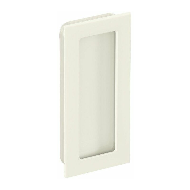 foto del prodotto hewi maniglia per porta scorrevole 544.54.120 pa 99 bianco puro lucido rettangolare.f.hlt