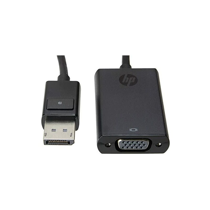 foto del prodotto hewlett packard hp as615aa cavo da vga a dp da 20 cm, nero