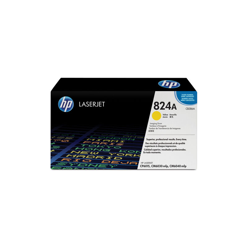 foto del prodotto hewlett packard hp cb386a tamburo giallo per color laserjet cp6015 cm6030 006r03388 