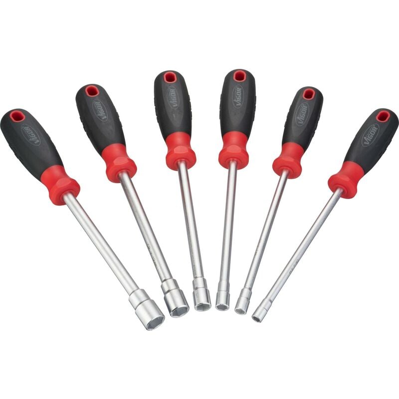 foto del prodotto hex nut driver set v4199 profilo esagonale esterno 6 7 8 10 12 13 numero utensili 6