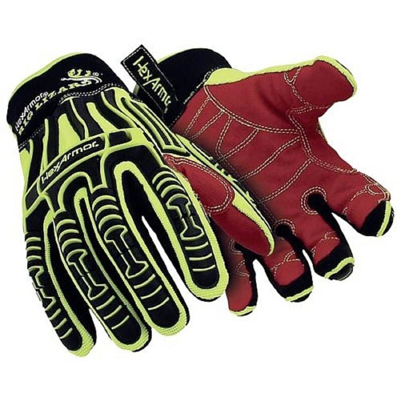 foto del prodotto hexarmor rig lizard 2021x 6067008 cotone, poliestere, spandex guanto di protezione dai tagli taglia guanti 8 1 paio 