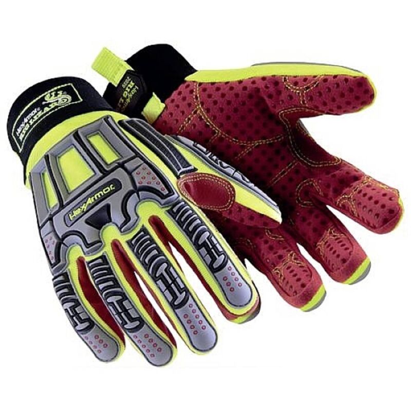 foto del prodotto hexarmor rig lizard 6068209 similpelle, fibra aramidica guanto di protezione dai tagli taglia guanti 9 1 paio a