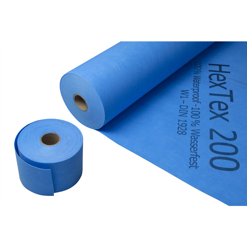 foto del prodotto hexim hextex 200 membrana impermeabilizzante pp pu pp nastro isolante impermeabilizzazione foglio bagno ce membrana impermeabile 3000 x 100 cm,