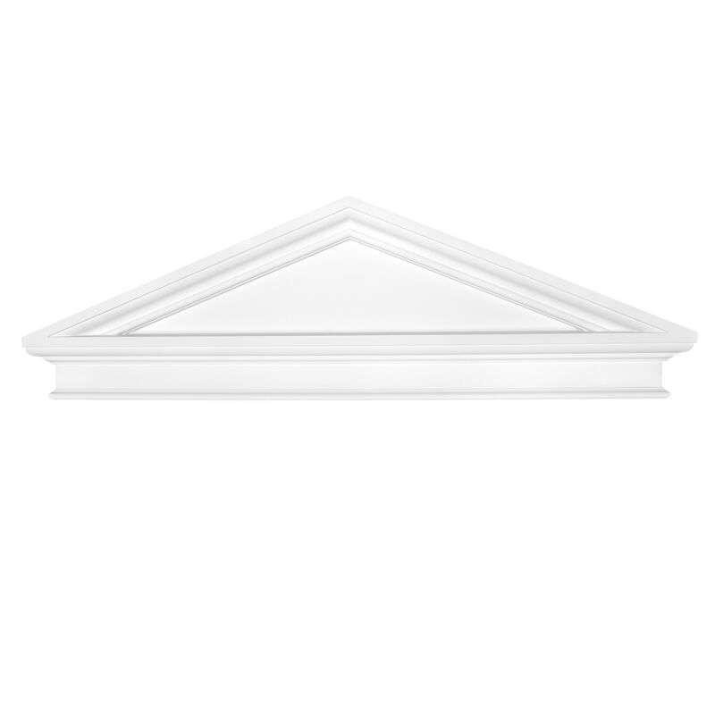 foto del prodotto hexim perfect 1 coronamento, telaio della porta, timpano, pustucco poliuretanico, resistente agli urti 442x1732mm d2532