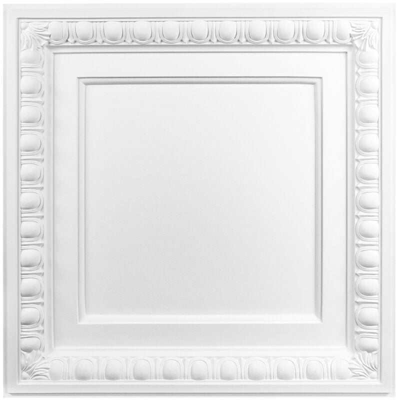 foto del prodotto hexim perfect 1 pezzo piastrella per soffitto pu antiurto perfect 61x61cm b4004