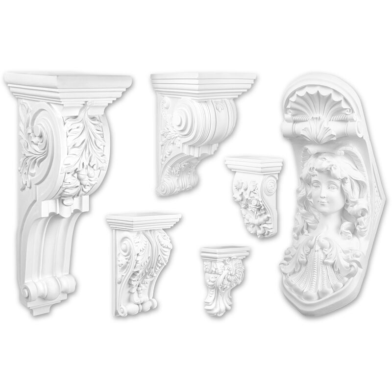 foto del prodotto hexim perfect - console decorazione da parete decorazione in stucco pu perfetto grande selezione c8009