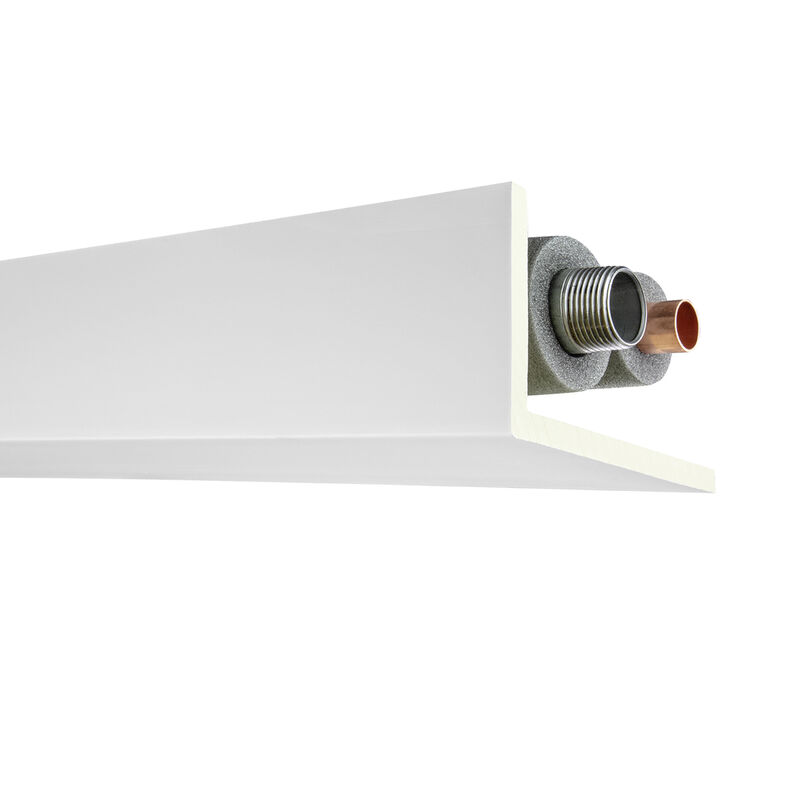 foto del prodotto hexim perfect copri tubo da 2 metri 90x160mm stucco pu liscio, antiurto perfect ab298