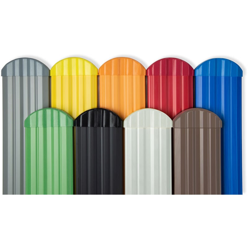 immagine 0 del prodotto hexim tappi per recinzione rotondi pvc recinzione da giardino bordo per balcone molti colori pzkr pzk 19 blu