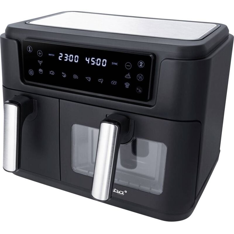 foto del prodotto hf 9500 duo doppia friggitrice 9.5 l 2400 w nero steba