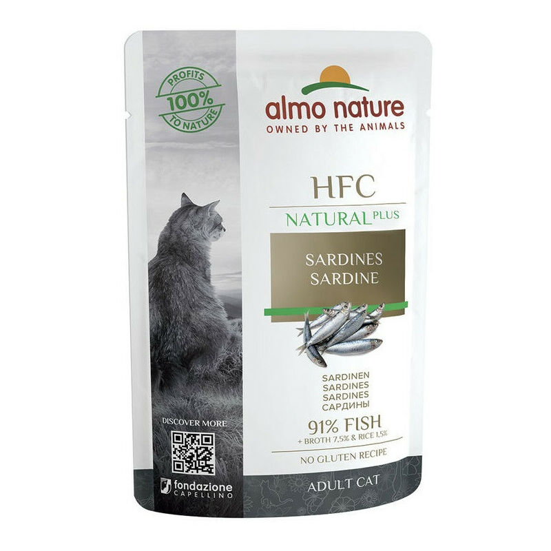 foto del prodotto hfc plus per gatti bst da 55 gr almo nature