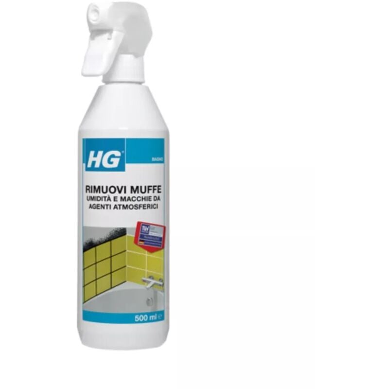 foto del prodotto hg detergente spray rimuovi muffe, umidit e macchie da agenti atmosferici 500 ml