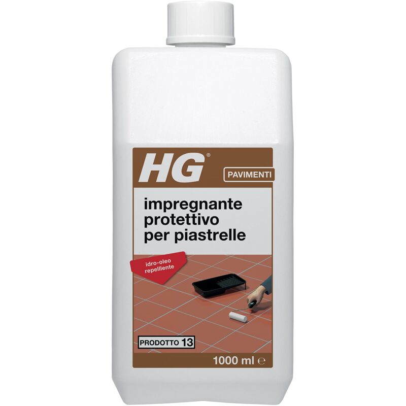 foto del prodotto hg impregnante protettivo 13 trattamento protettivo sigillante per piastrelle non smaltate contro la penetrazione di grasso e sporco, senza