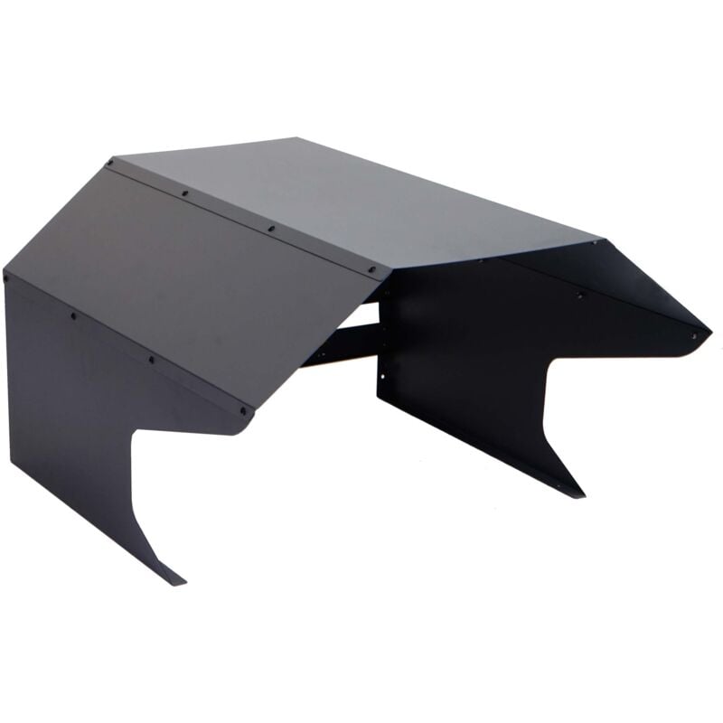 foto del prodotto hhg garage riparo per robot tosaerba 41x60x70cm 973 acciaio zincato antracite