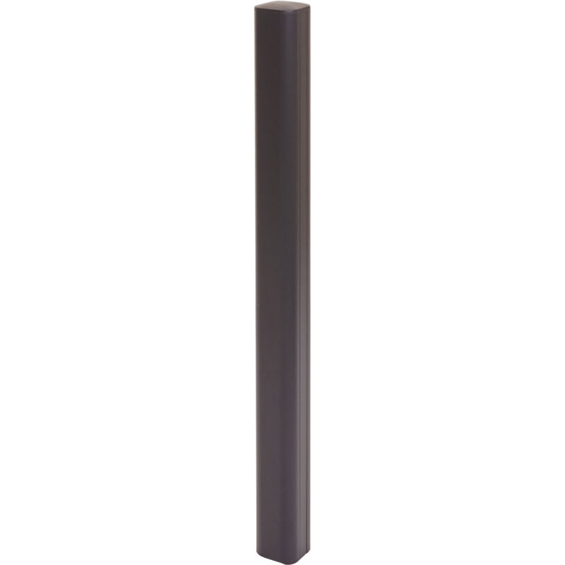 foto del prodotto hhg montante basso pilastro per frangivento fendivista modello sarthe alluminio 98cm antracite