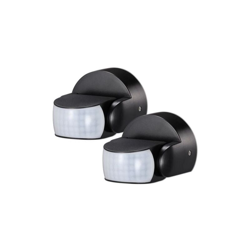 foto del prodotto hiasdfls allarme rilevatore di movimento, rilevatori di movimento a infrarossi sensore set di allarmi pir wireless rilevatore di movimento