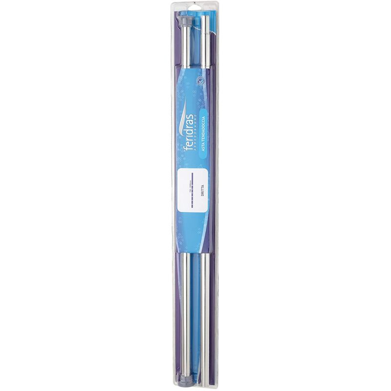foto del prodotto hidra asta tenda doccia, metallo, cromo, 4.0x11.5x90.5 cm feridras