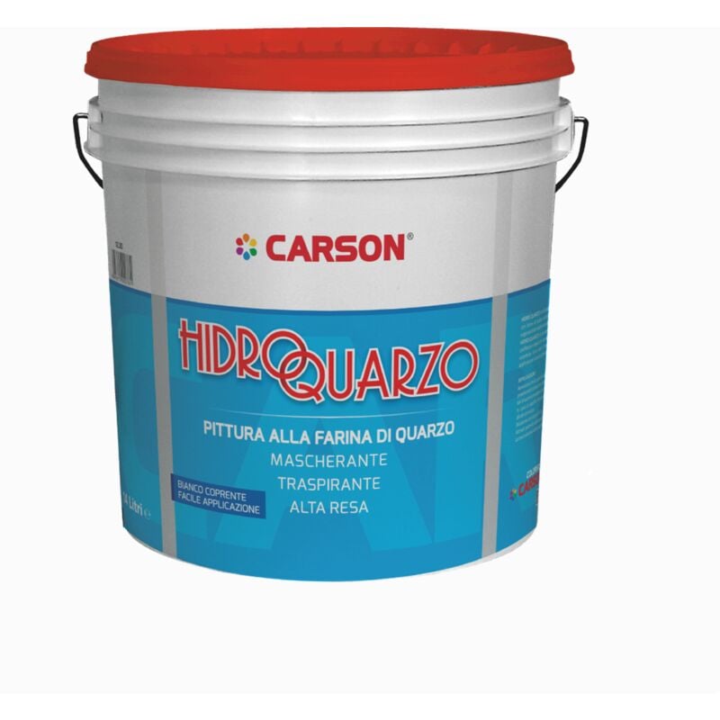 foto del prodotto hidro quarzo 14 litri pittura quarzo traspirante bianca opaca interni esterni