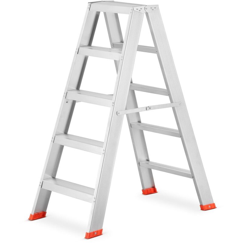 foto del prodotto higher scala scala domestica scala a gradini doppio lato 2x 5 gradini
