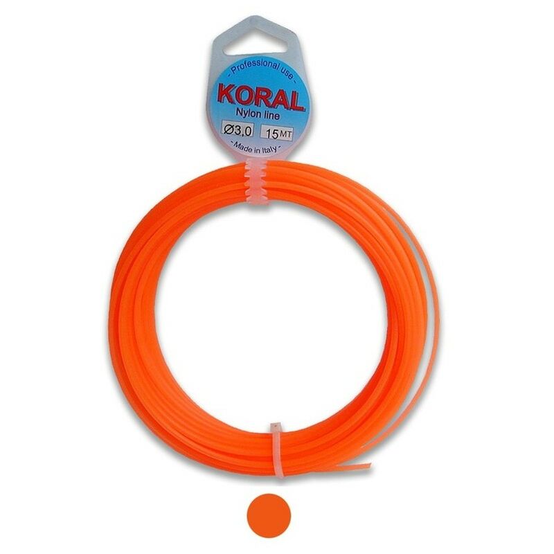 foto del prodotto highlander filo decespugliatore arancio diam. 1,6 mm x 15mt