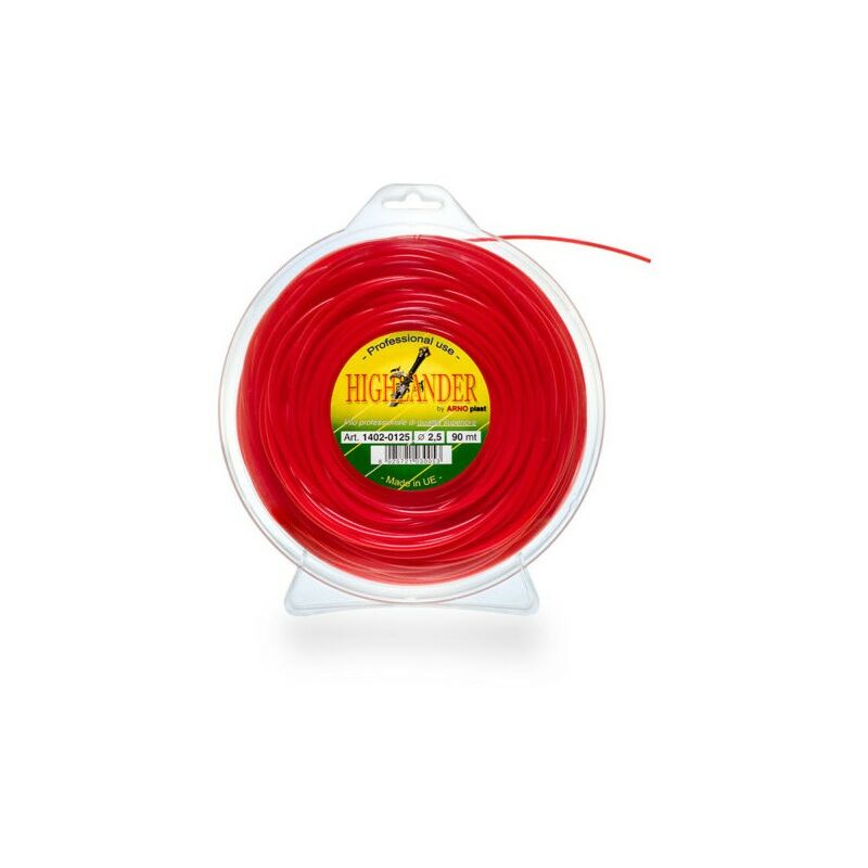foto del prodotto highlander filo decespugliatore arancio diam. 4mm x 30mt