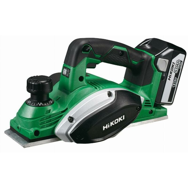 foto del prodotto hikoki 18v 5,0ah 82mm pialla p18dslwpz