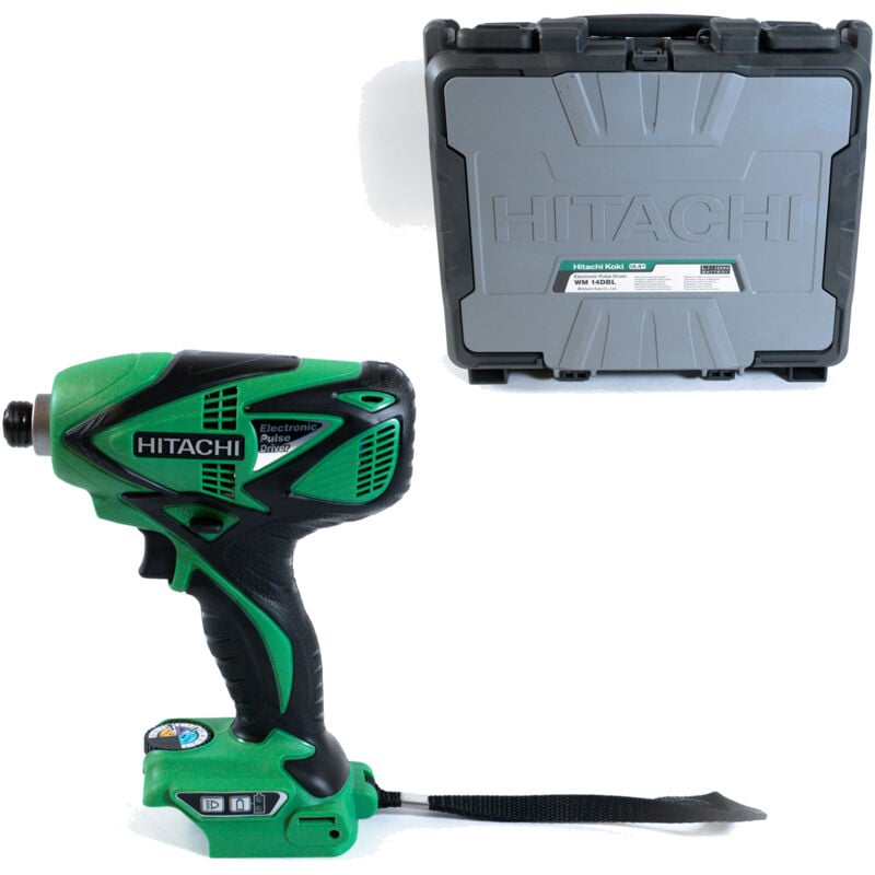 foto del prodotto hikoki avvitatore a impulsi hitachi basic wm 14dbl 14,4 senza batteria senza caricabatterie in custodia
